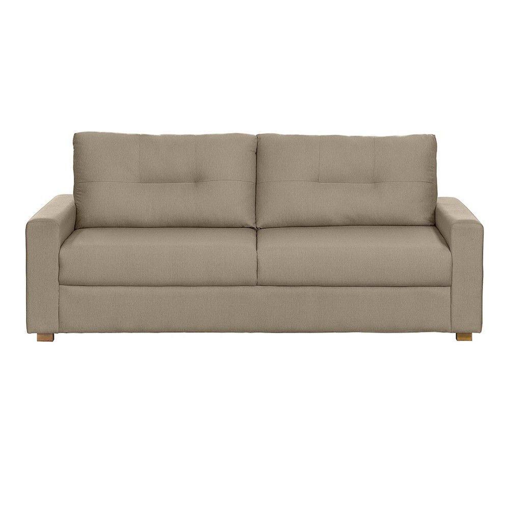 Sofá Maceió Living Com 4 Lugares 2.20M Linho Corriente Bege - 8