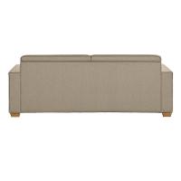 Sofá Living Com 3 Lugares 2.00M Linho Corriente Bege - 9