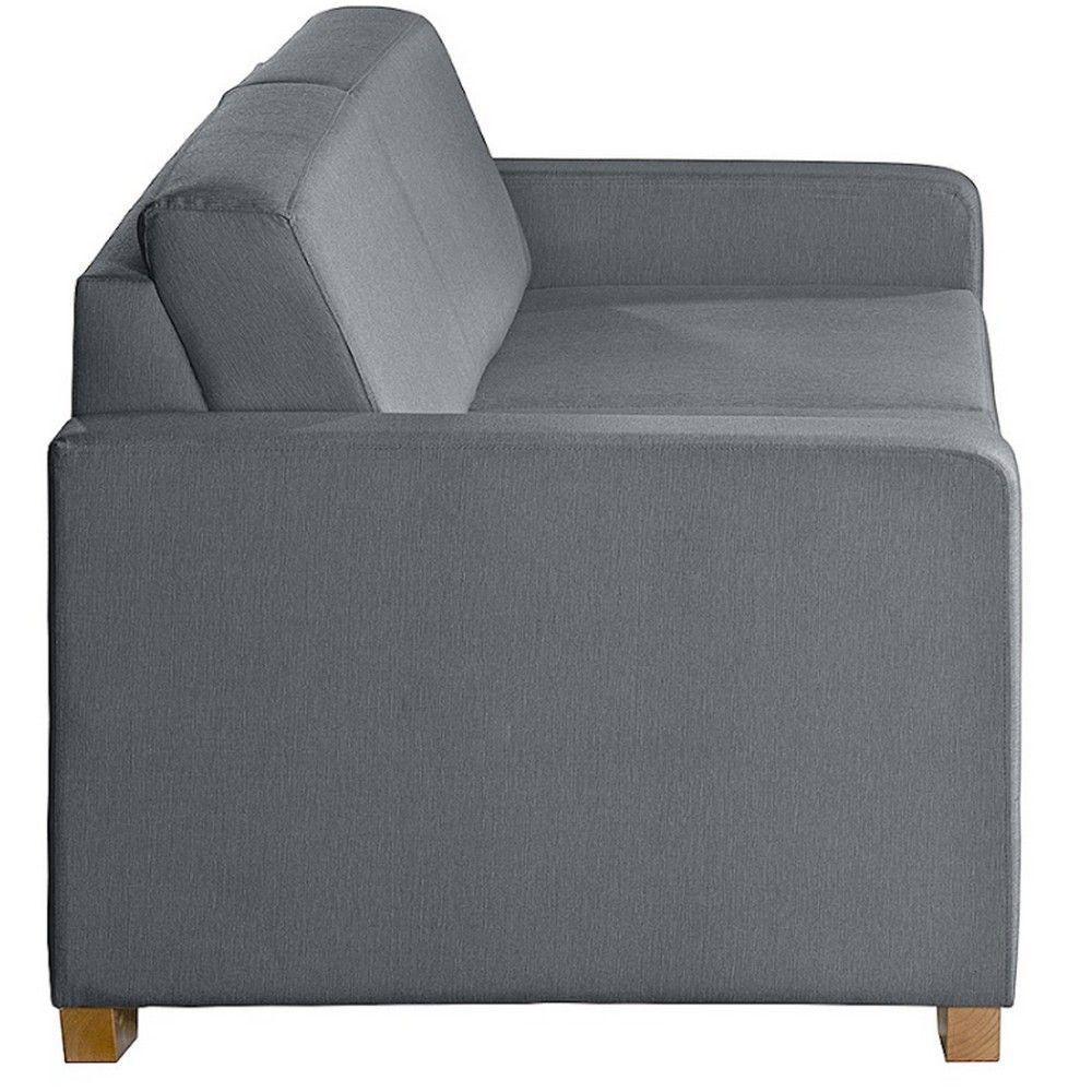 Sofá Living Com 3 Lugares 2.00M Linho Corriente Cinza - 6