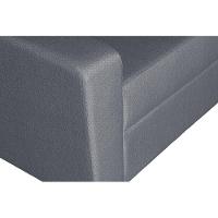 Sofá Living Com 3 Lugares 2.00M Linho Corriente Cinza