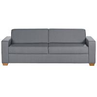 Sofá Living Com 3 Lugares 2.00M Linho Corriente Cinza - 9