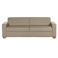 Sofá Living Com 4 Lugares 2.20M Linho Corriente Bege - 8