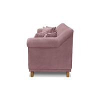 Sofá 180cm 2 Lugares Com 4 Almofadas Veludo Lilás - 3