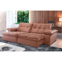 Sofá Retrátil E Reclinável Atlanta 2,90m 5 Lugares Cobre - 1