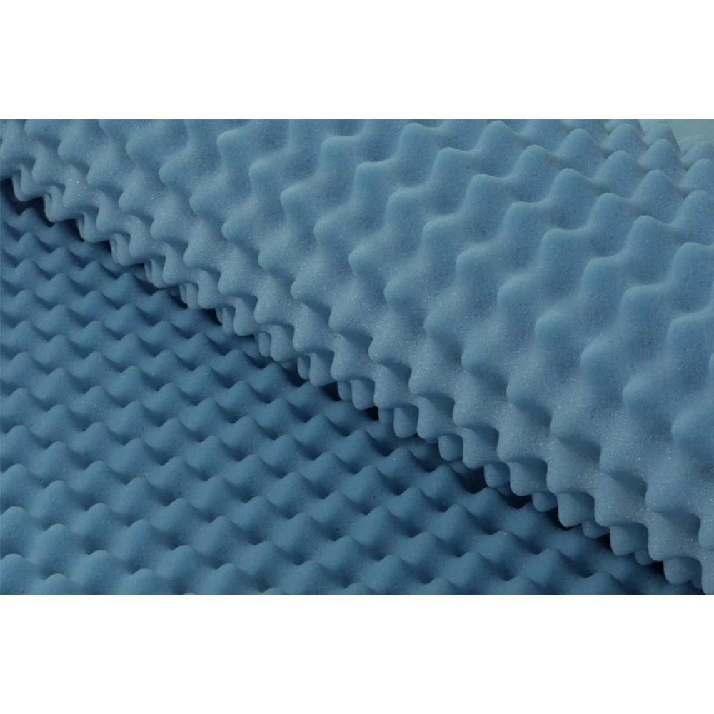 Colchonete Solteiro D20 Casca de Ovo Anti Stress Kit c/2 Unidades (80x190x7) - Ortobom - 2