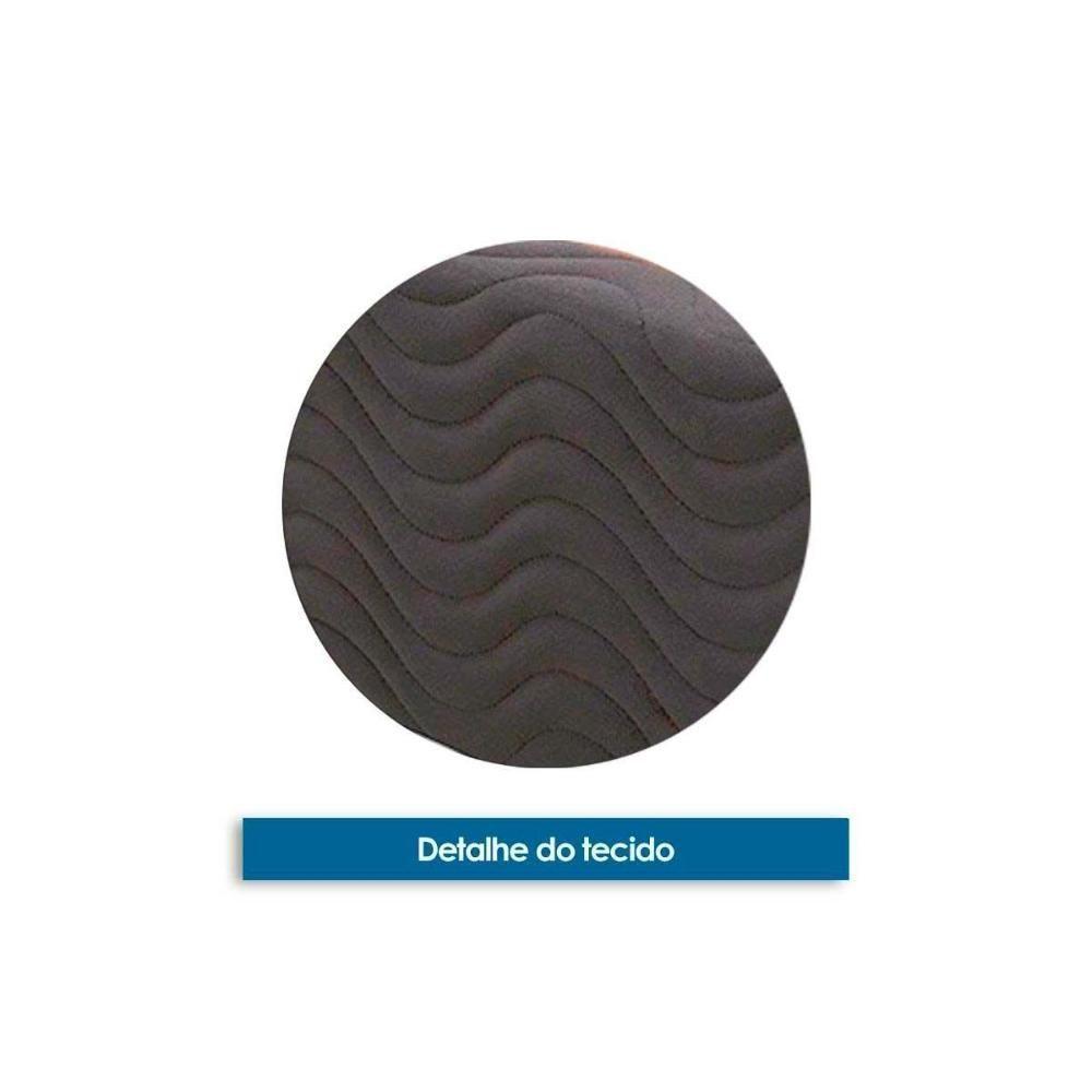 Cama Box Base Viúva Universal Suede Gray (128x188x20) - Ortobom - 2