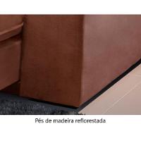 Sofá Retrátil E Reclinável Atlanta 2,10m 03 Lugares Cobre - 5