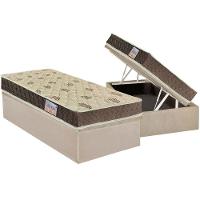 Cama Box Baú Solteiro: Colchão Anatômico Orthoflex D33 / EP Matera + Base CRC Suede Clean(88x188) - 1