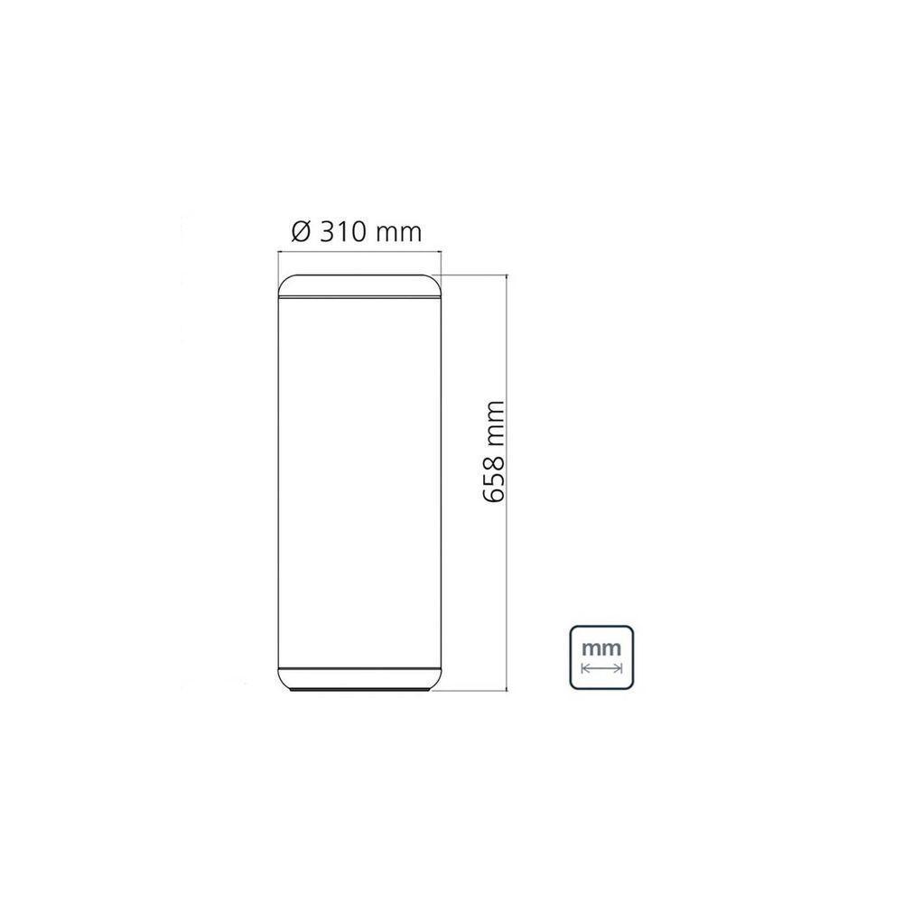 Lixeira Inox Piemonte Cápsula Selecta Plus Basculante Polido Basculante Preta 40l - 4