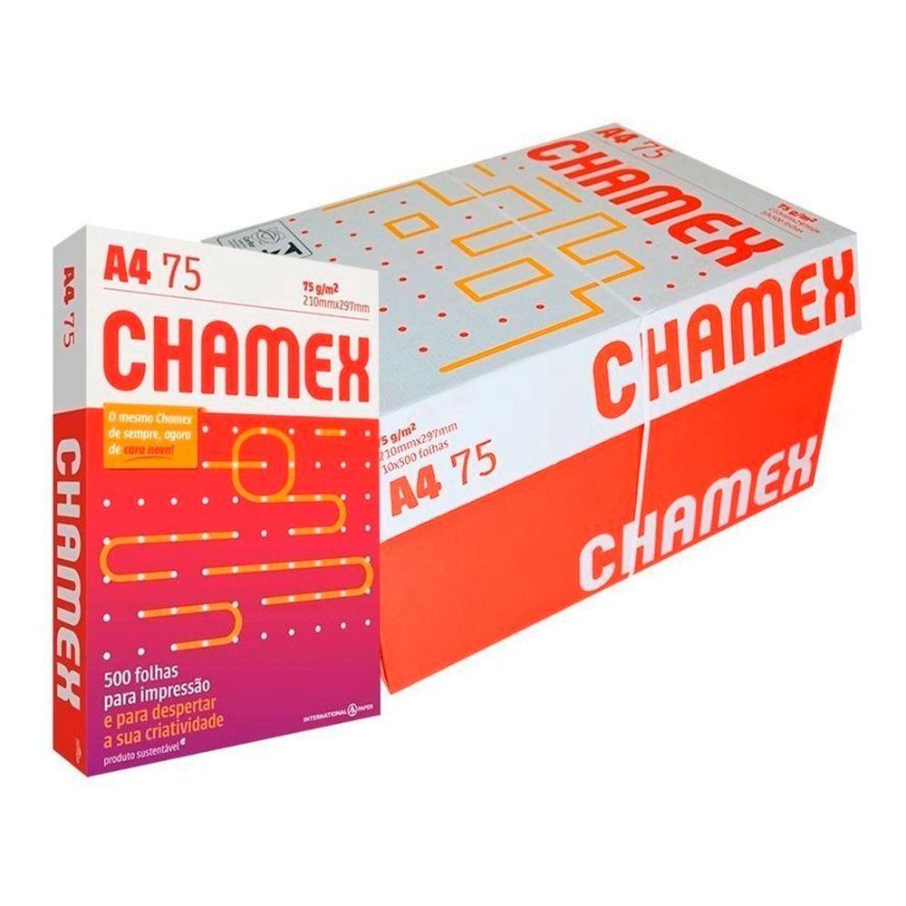 Papel Sulfite Chamex A4 (210X297) 75Gr Caixa C/10 - 2