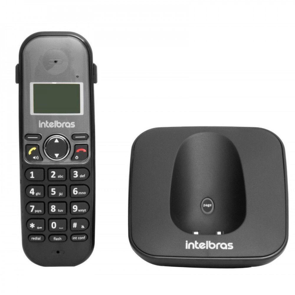 Telefone Intelbras S/fio Ts5120 Id Preto - 4