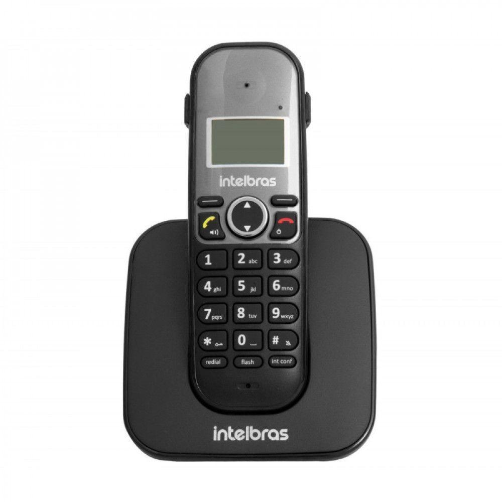 Telefone Intelbras S/fio Ts5120 Id Preto - 5