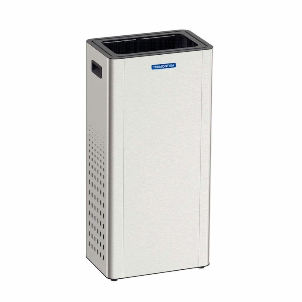 Lixeira Tramontina Sassari 65 Litros Em Aço Inox Sem Tampa - 1