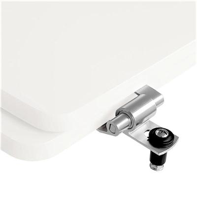 Tampa De Vaso Laqueado C/ Amortecedor Flex Branco 6Lpf