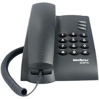 Telefone Pleno Preto C/ Chave Funções Flash Redial Mute Opçã - 3