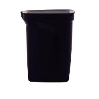 Lixeira Tramontina Compact 10 L Em Polipropileno Preto Com Haste Em Aço Galvanizado - 7