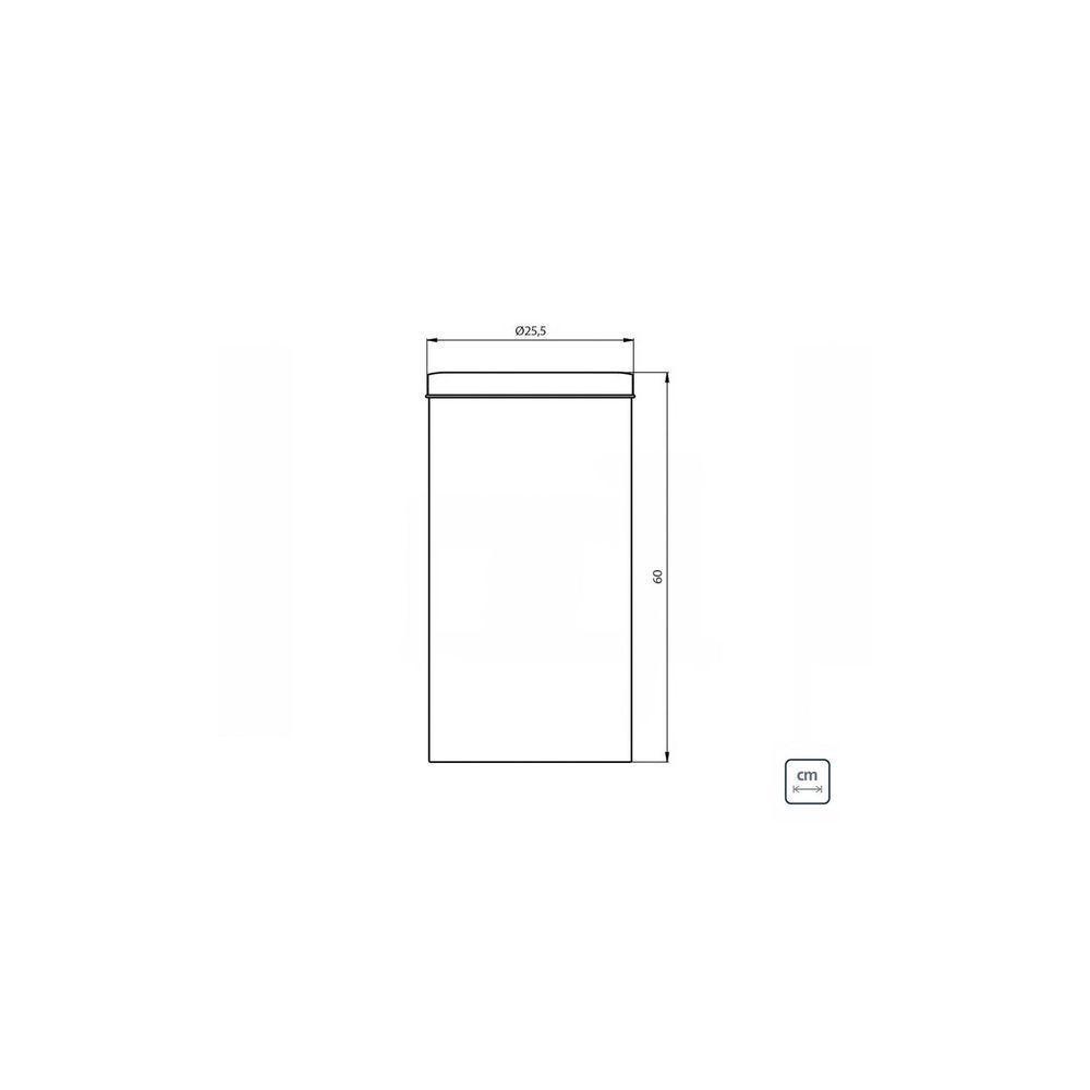 Lixeira Inox Tramontina Institucional Com Acabamento Polido 30 L Tramontina - 3