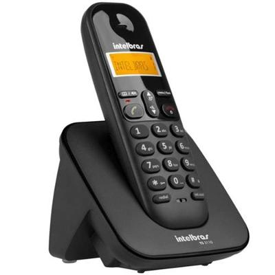Telefone Sem Fio Intelbras Ts3110 7 Ramais Preto