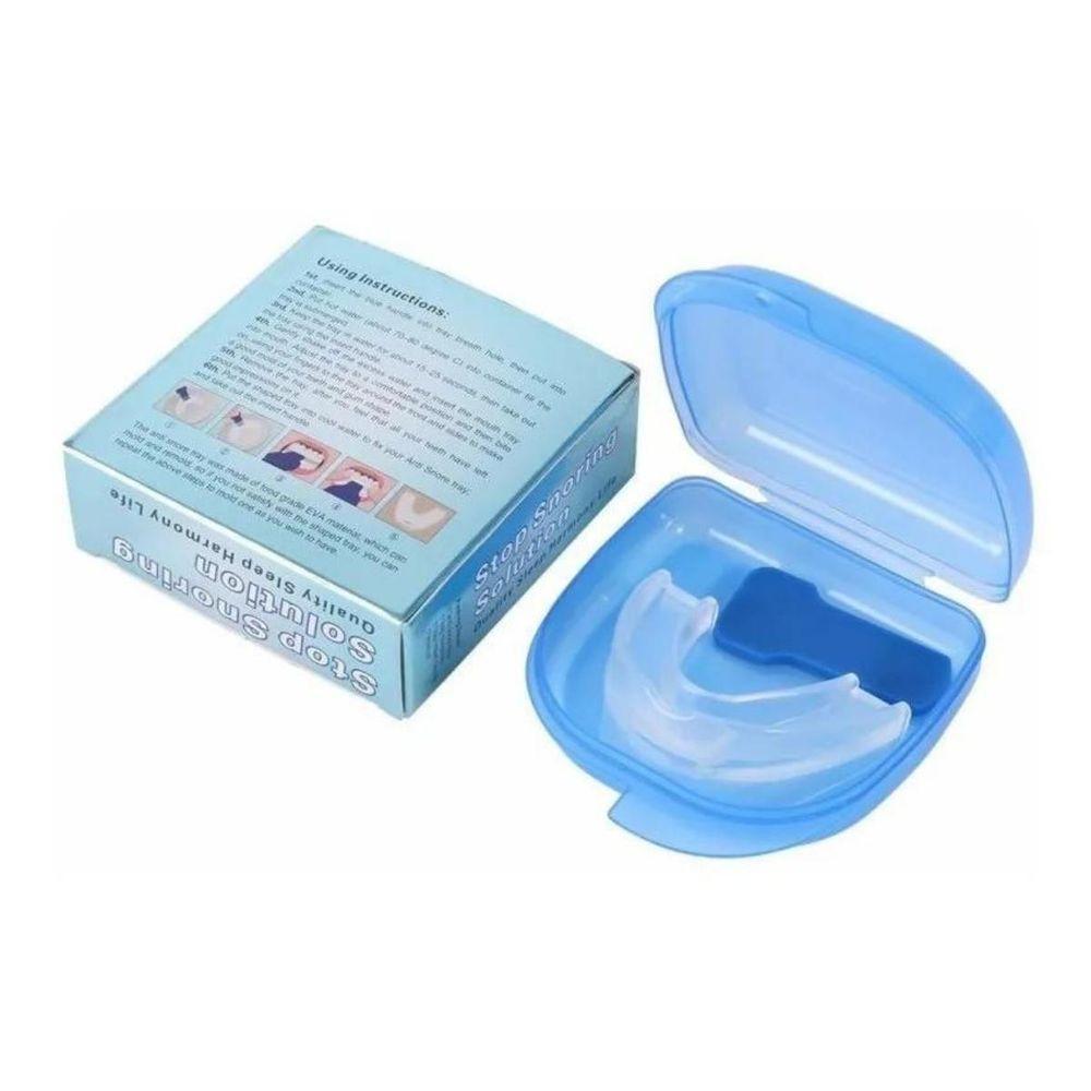 Aparelho Anti Ronco Apneia Moldável Kit Com Estojo Higiênico - 2