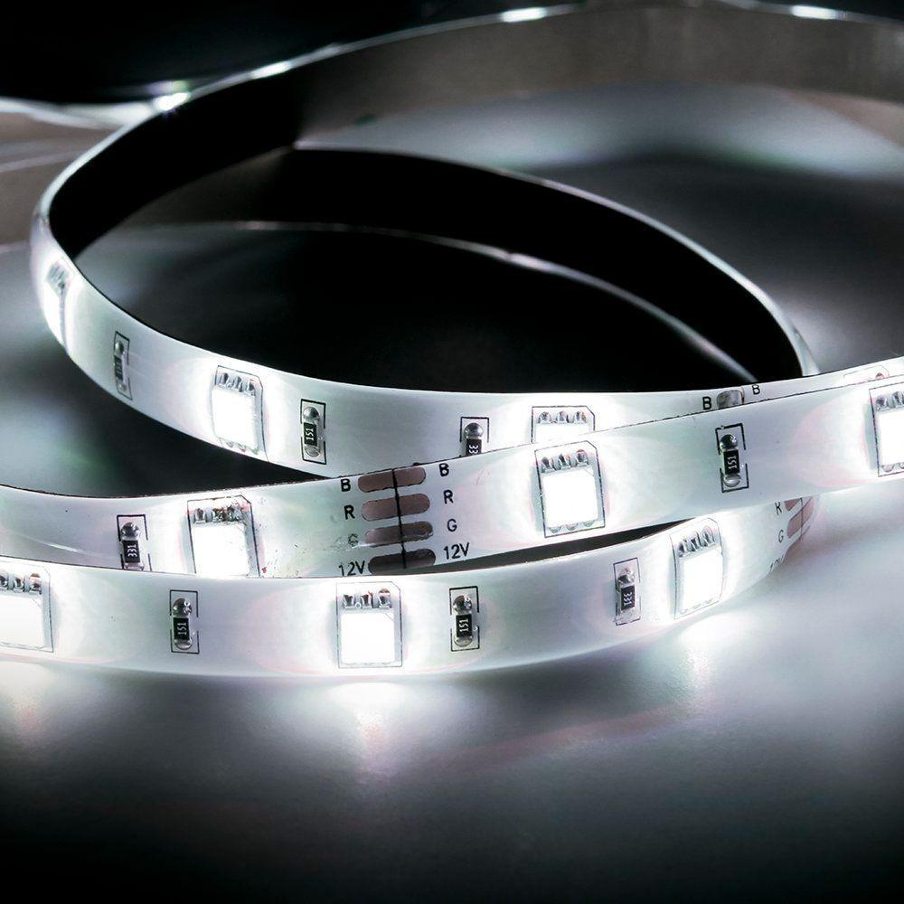 Fita Led Slim Taschibra 2,5w/m Ip20 12v Para Móveis Metro 6500k Luz Fria - 1