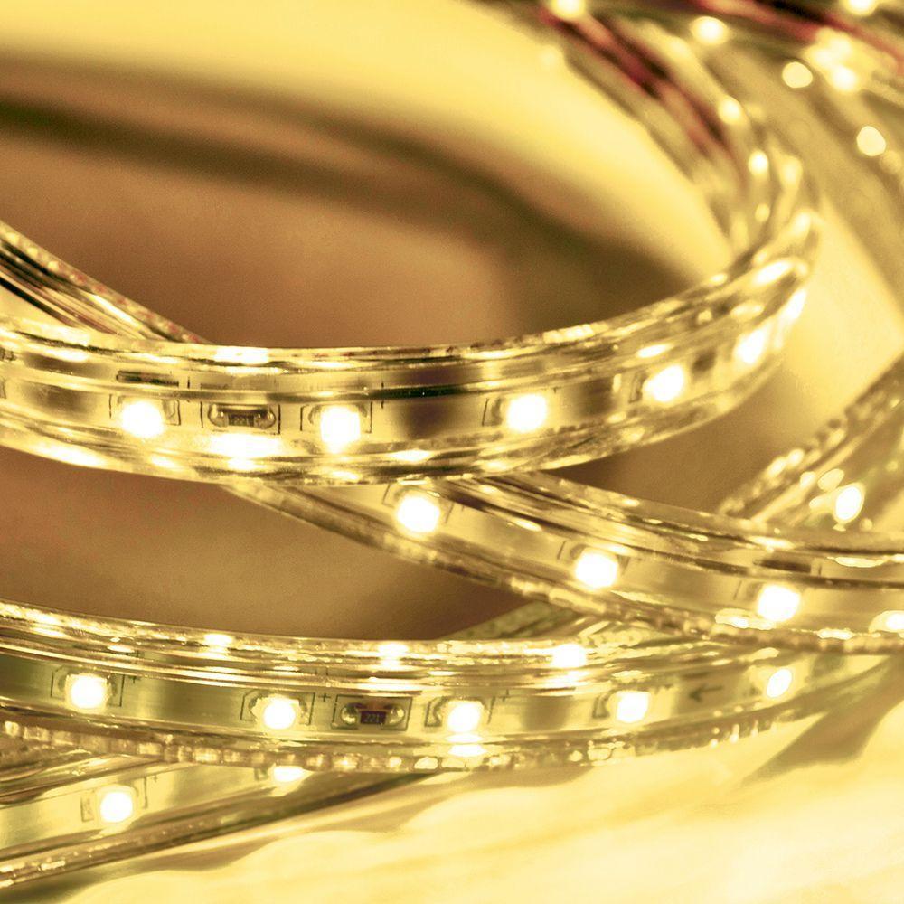 Fita Led Taschibra 5w/m Ip67 110v Alta Proteção Cores Metro 3000k Luz Quente - 1