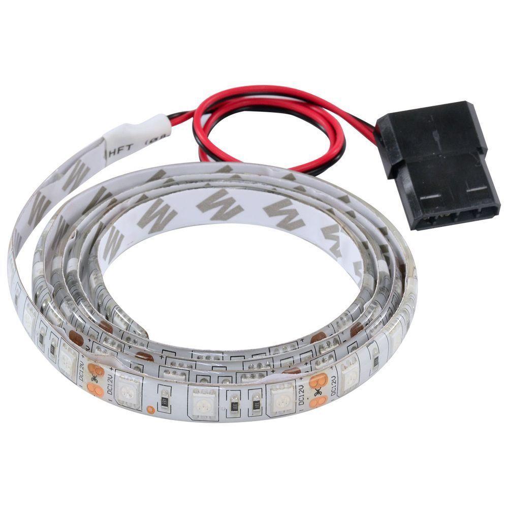 Fita De Led Vx Gaming Verde Com Conexão Molex 60 Pontos De Led 1 Metro - Ldm1 - 7