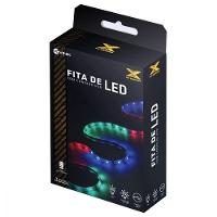 Fita De Led Vx Gaming Rgb Com Controlador Conexão Usb 60 Pontos De Led 1 Metro - Lru1 - 13