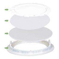 Fita De Led Branco Frio Iluminaçao Decoraçao Sanca Plafon Teto Gesso Rebaixado Luz Casa Comercio - 8