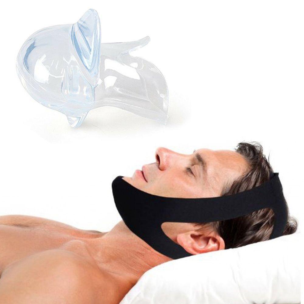 Kit 1 Faixa Anti Ronco 3 Pontas + 1 Aparelho Para Língua - 1