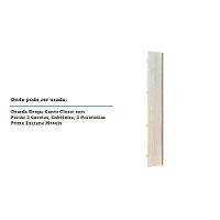 Porta Para Roupeiro Canto Individual 40cm Champagne Crema - 3