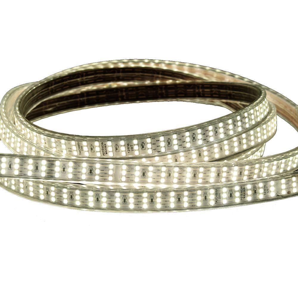Fita Led Taschibra 288 Leds/m Ip67 Alta Proteção 110v | Valor Do Metro 6500k Luz Fria - 1