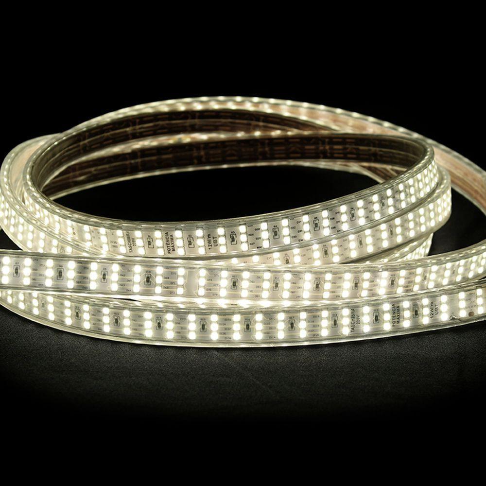 Fita Led Taschibra 288 Leds/m Ip67 Alta Proteção 110v | Valor Do Metro 6500k Luz Fria - 2