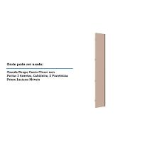 Porta Para Roupeiro Canto Individual 40cm Champagne Connect - 3