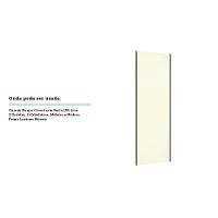 Porta De Correr Closet 80cm Inox Sem Kit Ferragem Kashmir - 3