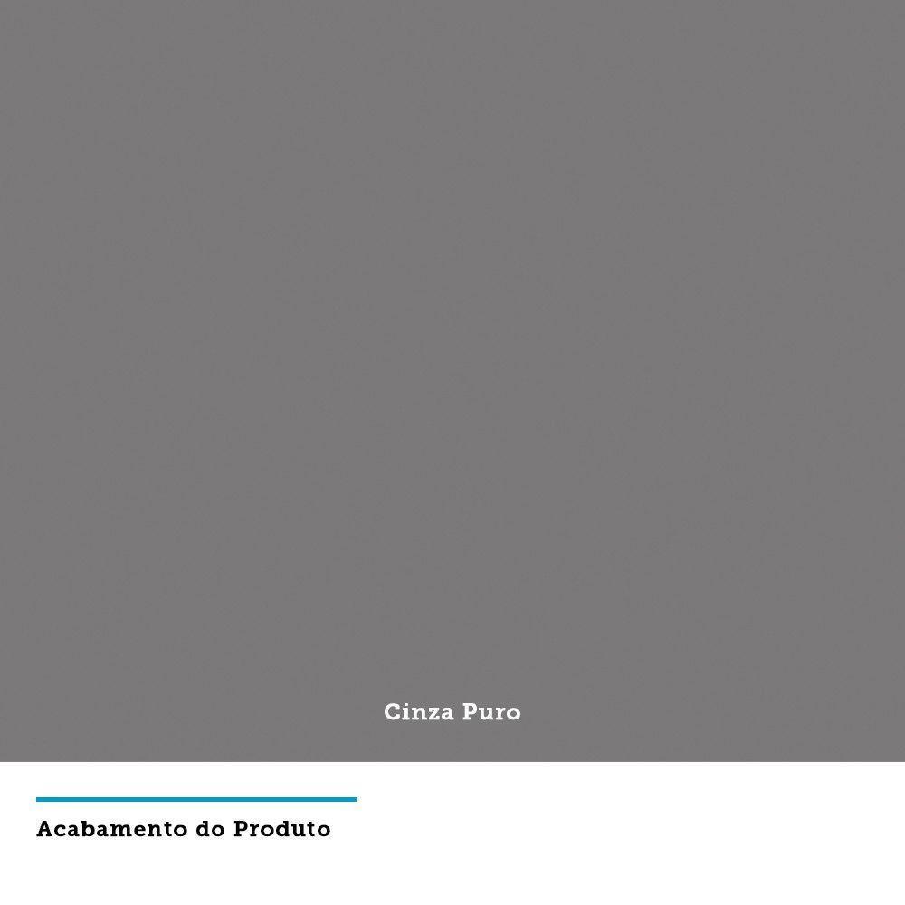 Porta Para Roupeiro Canto 40cm Champagne Cinza Puro - 2