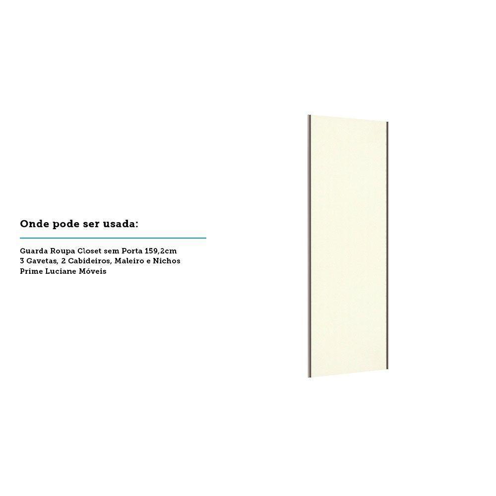 Porta De Correr 80cm Champagne Sem Kit Ferragem Kashmir - 3