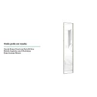 Porta Para Closet Com Espelho Individual 50cm Inox Espelho - 2