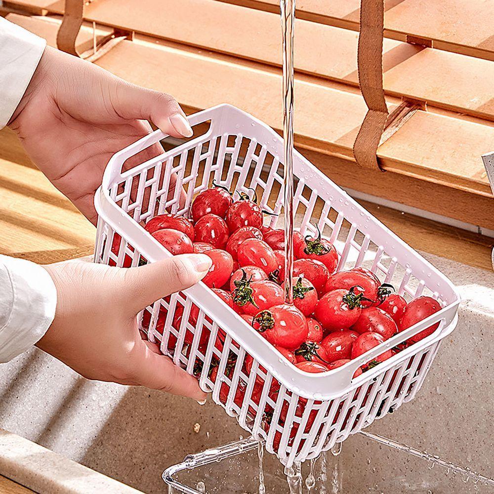 Organizador Com Cesto 3,2 L Para Geladeira Plástico Caixa Organizadora Empilhável - 4