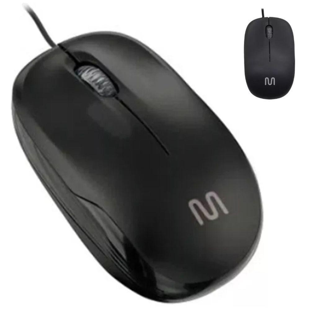 Mouse Usb Com Fio 1200 Dpi Pequeno - 1