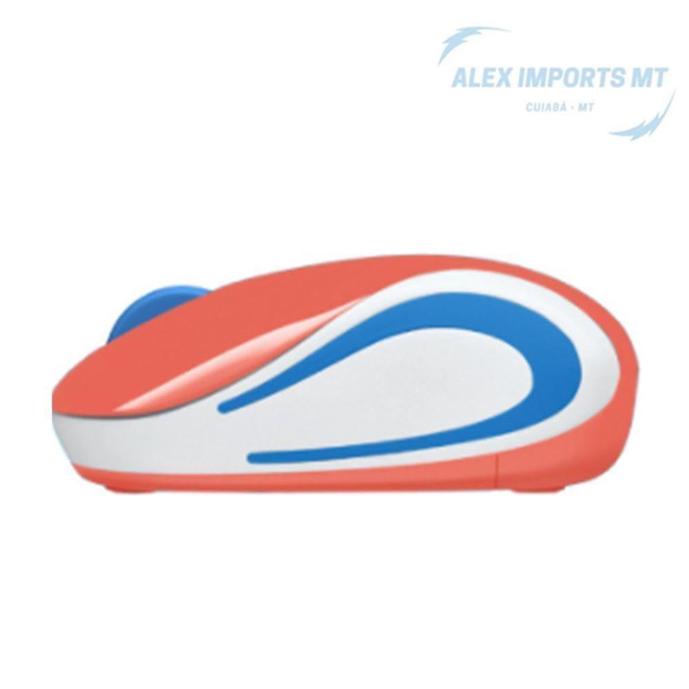 Mouse Sem Fio Mini Logitec Portátil E Pequeno Cabe No Bolso - 2