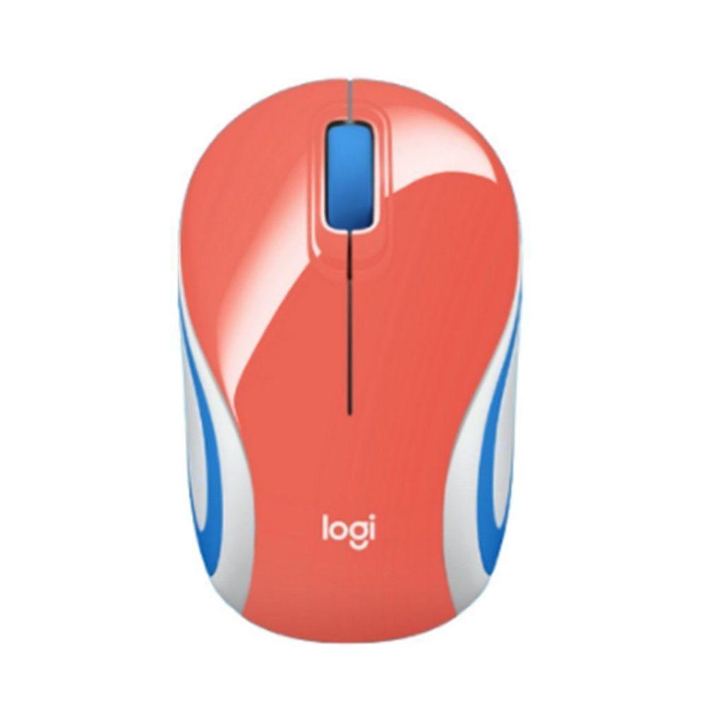 Mouse Sem Fio Mini Logitec Portátil E Pequeno Pra Notebook - 1