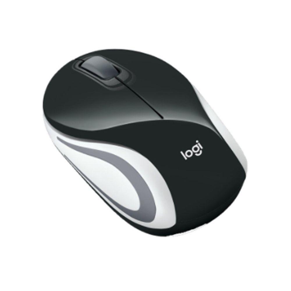 Mouse Sem Fio Mini Logitech M187 Portátil Para Escritorio - 1