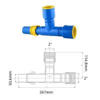 Derivação Saída Fêmea 2 Pol - Engate Roscável Viqua - 2