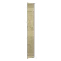 Porta Lateral Para Roupeiro 4 Portas Champagne Bronze - 1