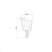 Colhedor De Frutas Médio Tramontina Em Aço Sem Cabo Tramontina - 5