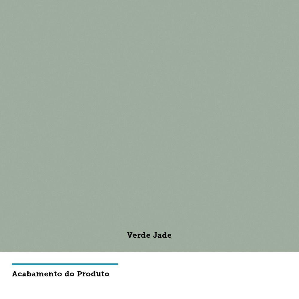 Porta Para Roupeiro Canto Individual 40cm Champagne Verde - 2