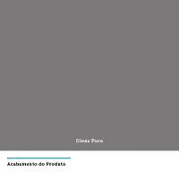 Porta De Correr 80cm Inox Sem Kit Ferragem Cinza Puro - 2