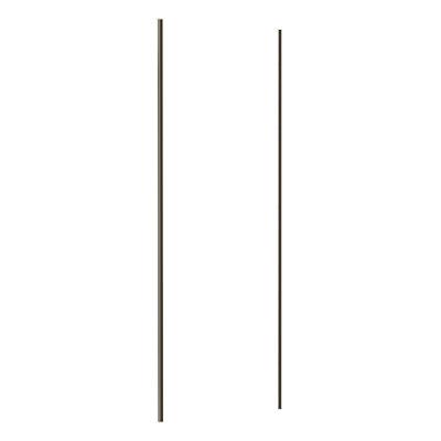 Porta De Correr 80cm Inox Sem Kit Ferragem Branco Mat