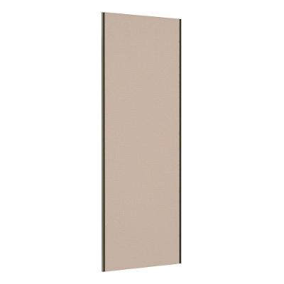 Porta De Correr Closet 80cm Inox Sem Kit Ferragem Connect