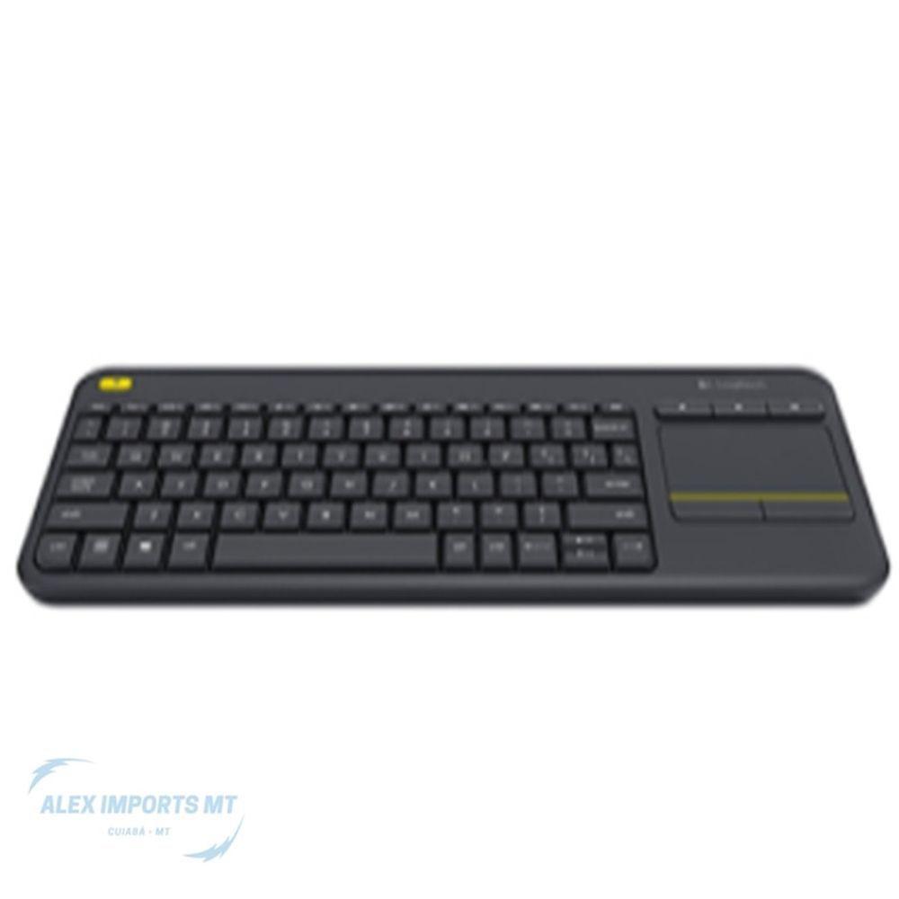 Kit Teclado E Mouse Sem Fio Touch Pad Integrado Moderno - 2